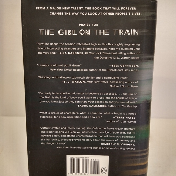 The Girl on the Train : A Novel by Paula Hawkins (2015, Trade Paperback) New7 - Picture 6 of 6